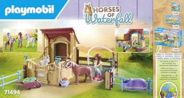 Playmobil Horses Of Waterfall 71494 Stajnia (71494) [FIGURKA]