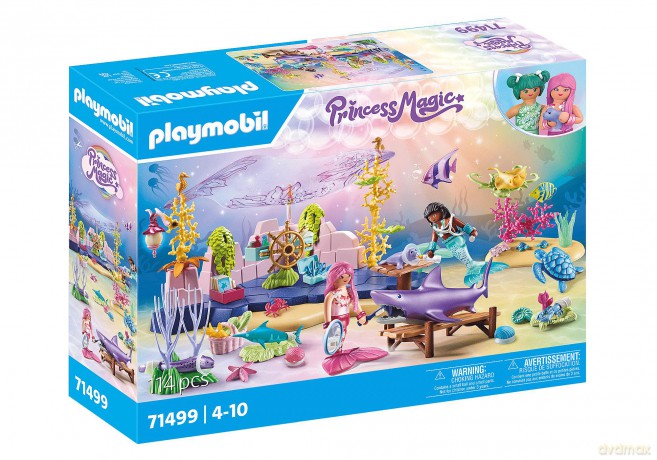 Playmobil - Princess Magic Podwodna opieka nad zwierzętami morskimi (71499) [FIGURKA]