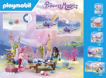 Playmobil - Princess Magic Podwodna opieka nad zwierzętami morskimi (71499) [FIGURKA]