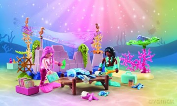 Playmobil - Princess Magic Podwodna opieka nad zwierzętami morskimi (71499) [FIGURKA]