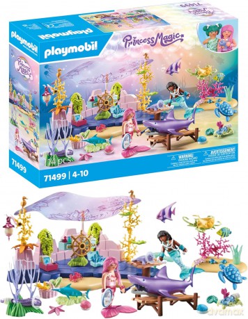 Playmobil - Princess Magic Podwodna opieka nad zwierzętami morskimi (71499) [FIGURKA]