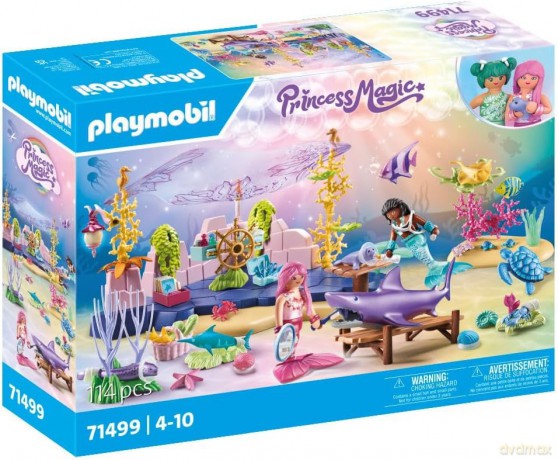 Playmobil - Princess Magic Podwodna opieka nad zwierzętami morskimi (71499) [FIGURKA]