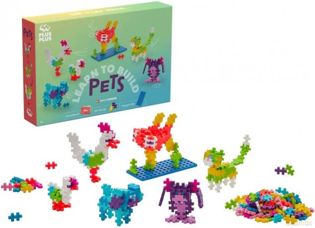 Plus-Plus - Learn to Build Pets (3962)