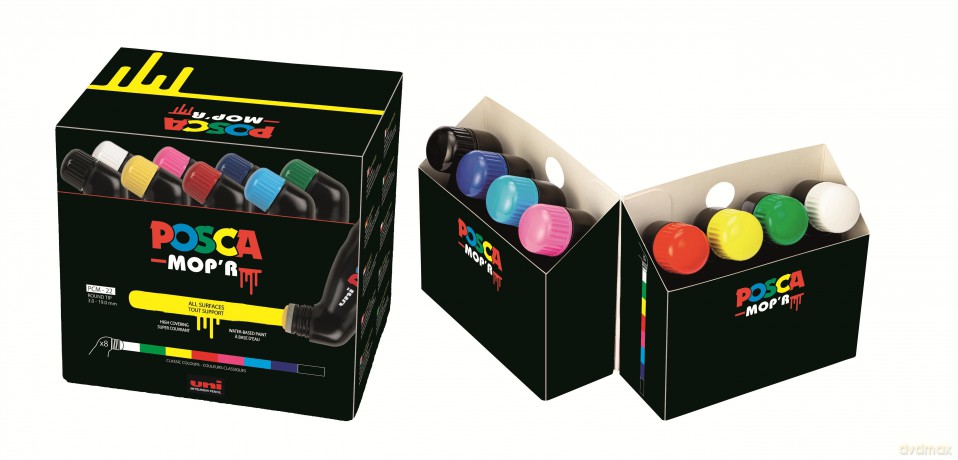 Posca - Mop'R PCM-22 Squeeze Marker (8 pcs) (401496)