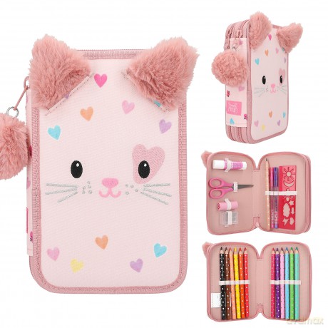 Princess Mimi Pencil Case KITTY LOVE (0412803)