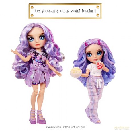 Rainbow High - Junior High Doll - Violet