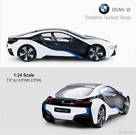 RASTAR R/C 1:24 BMW I8 Silver (48400)