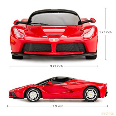 RASTAR R/C 1:24 Ferrari LaFerrari 19 CM Red (48900)