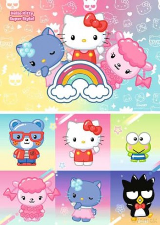 Ravensburger - Puzzle Hello Kitty Super Style 2x24p