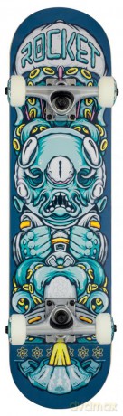 Rocket - Skateboard - Alien Pile-up (RKT-COM-1540)