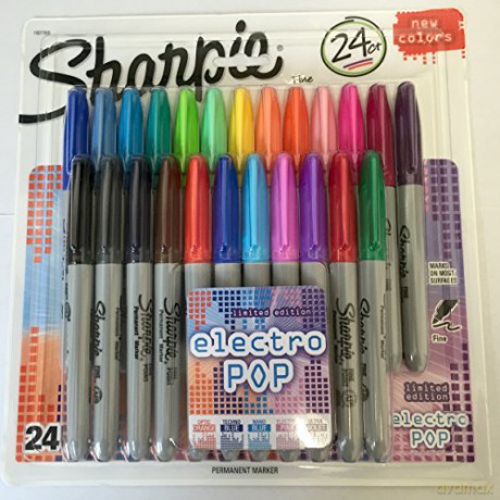 Sharpie - Permanent Marker Fine Electro POP 24-Blister (1940862)