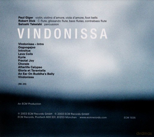 Paul Giger: Vindonissa [CD]