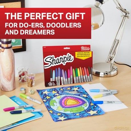 Sharpie - Permanent Marker Fine Special Edition 18-Blister (2204015)