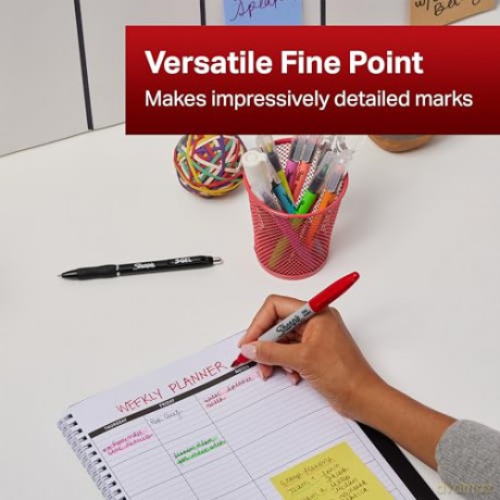 Markery Sharpie - Permanent Markers - Fine Point (2065404)