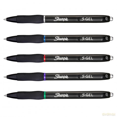 Sharpie - S-Gel 0,7 mm 8-Blister (2198778)