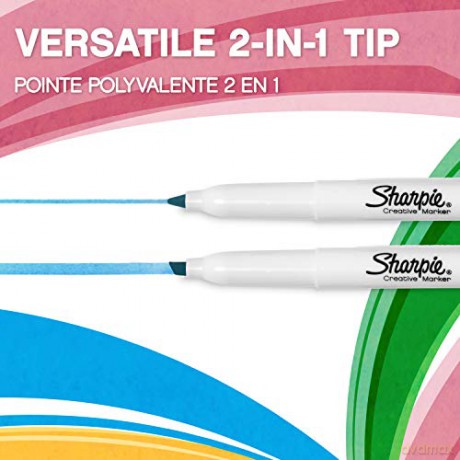Sharpie - S-Note Chisel12-Blister (2138233)