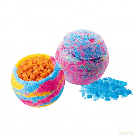 SHIMMER N SPARKLE RAINBOW POPPING BATH BOMBS (17345)