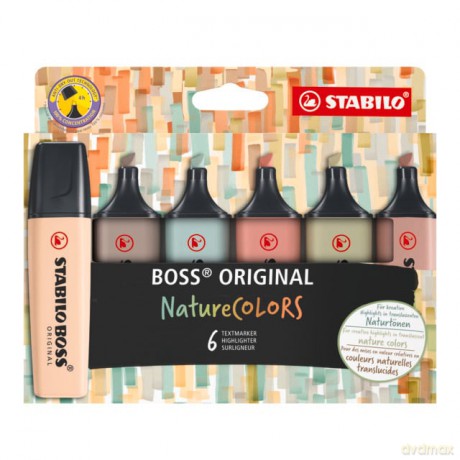 Stabilo - Boss Nature Colors 6 Stk (200994)