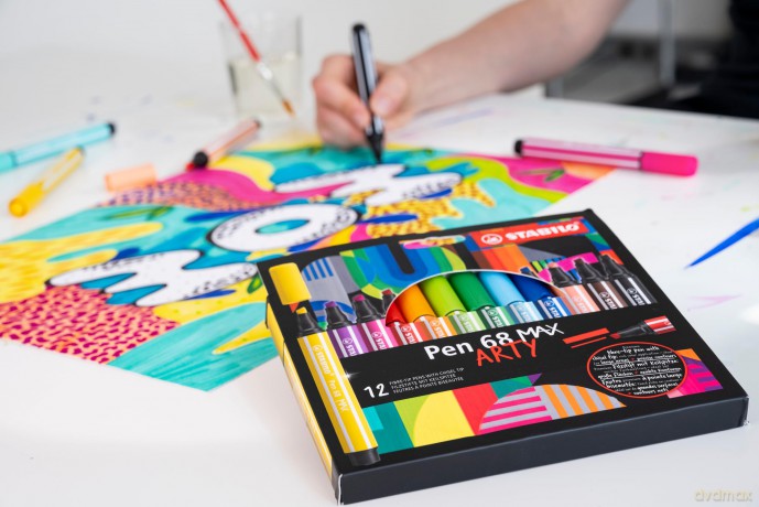 Stabilo - Pen 68 MAX Arty (12 pcs) (204092)
