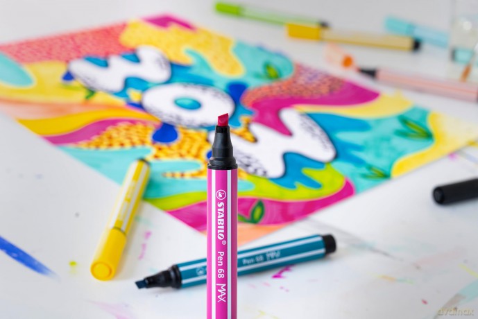 Stabilo - Pen 68 MAX Arty (12 pcs) (204092)