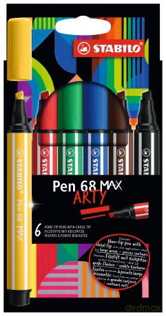 Stabilo - Pen 68 MAX Arty (6 pcs) (204091)