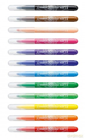 Stabilo - Power Max Pens (12 pcs) (208593)