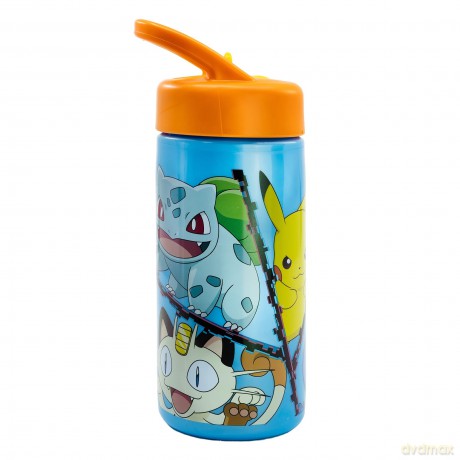 Stor - Sipper Water Bottle (410ml) - Pokemon (088808718-08001)