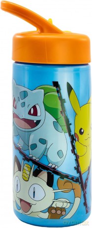 Stor - Sipper Water Bottle (410ml) - Pokemon (088808718-08001)