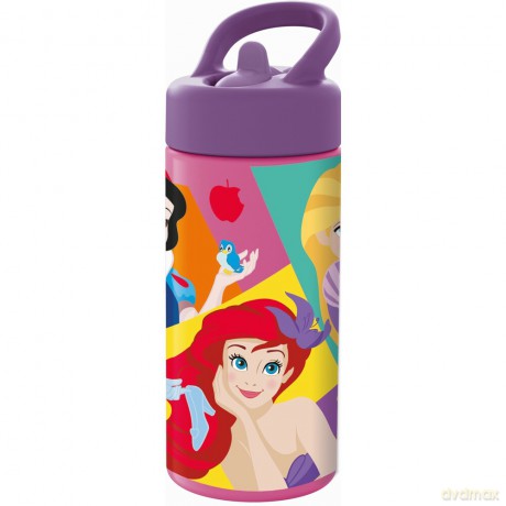 Stor - Water Bottle (410 ml) - Disney Princess (088808718-48101)