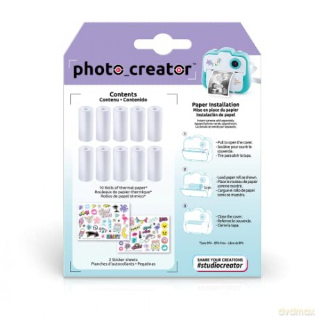 Studio Creator - Photo Creator Instant Camera Refill 10 Rolls (12305)