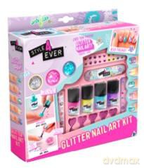 STYLE 4 EVER - Glitter Nail Art Kit (194)