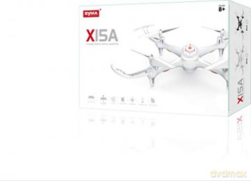 SYMA - R/C X15A Quadcopter Black (50609)