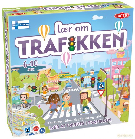 Tactic Games - LetÂ´s learn Traffic Game (DK) (59752)