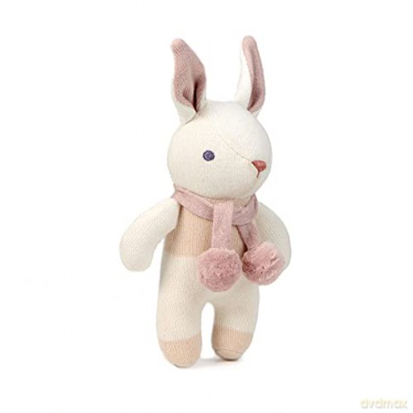 ThreadBear - Gift Box Set - Cream Bunny - Comforter and Rattle - (TB4080)