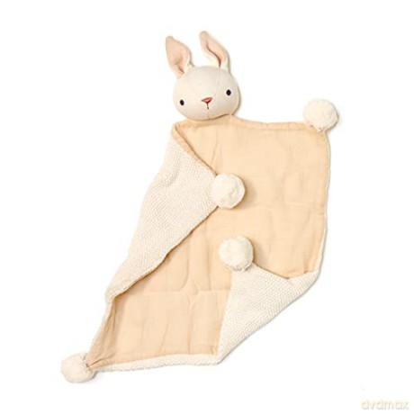 ThreadBear - Gift Box Set - Cream Bunny - Comforter and Rattle - (TB4080)