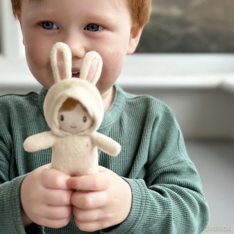 ThreadBear - Little Peeps - Binky Bunny Doll 13,5 cm - (TB4111)