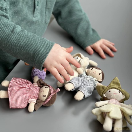 ThreadBear - Little Peeps - Binky Bunny Doll 13,5 cm - (TB4111)