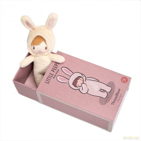 ThreadBear - Little Peeps - Binky Bunny Doll 13,5 cm - (TB4111)
