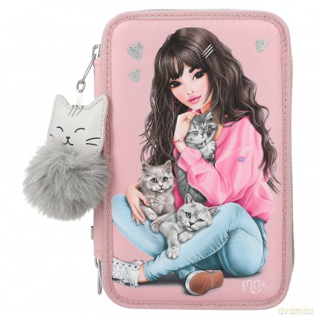 TOPModel Triple Pencil Case Kitten (0411754)