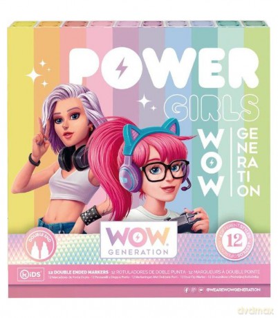 Wow Generation - Double-ended Squared Markers (2111078-WOW00060-CDU)