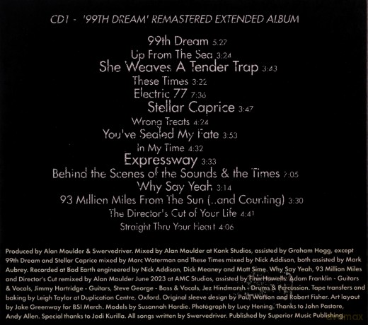 Swervedriver: 99Th Dream [3CD]