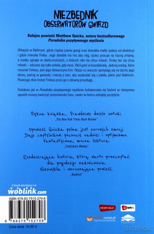 Niezbędnik Obserwatorów Gwiazd - Matthew Quick [KSIĄŻKA]