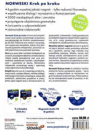 Norweski Krok Po Kroku A1-B1 + Cd [KSIĄŻKA]