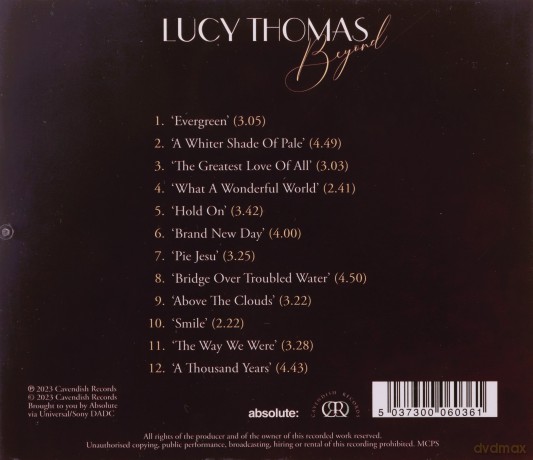 Lucy Thomas: Beyond [CD]