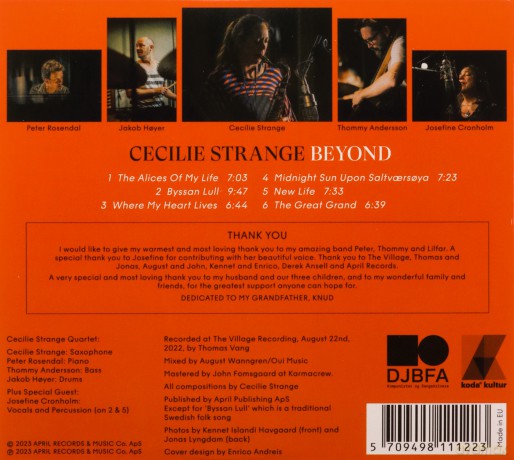 Cecilie Strange: Beyond [CD]