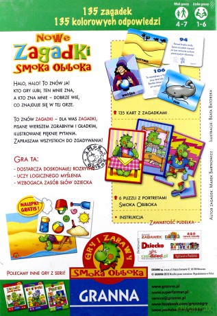 Nowe Zagadki Smoka Obiboka Wyd. 2013 [GRA]