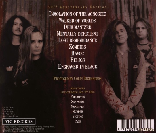 Acrostichon: Engraved In Black [CD]
