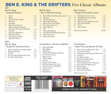 Ben E King & The Drifters: Five Classic Albums [2CD]