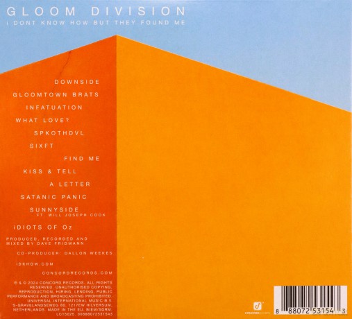 I Dont Know How But They Found Me: Gloom Division [CD]