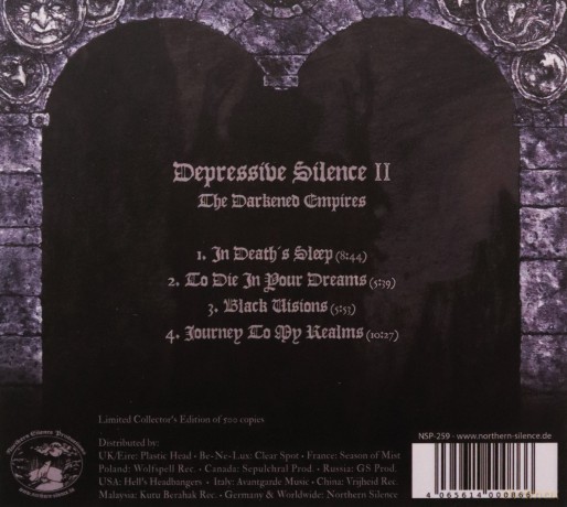 Depressive Silence: Ii - The Darkened Empires (Limited) [CD]